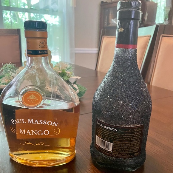 Glittered Paul Masson Bottle - Picture 8 of 8